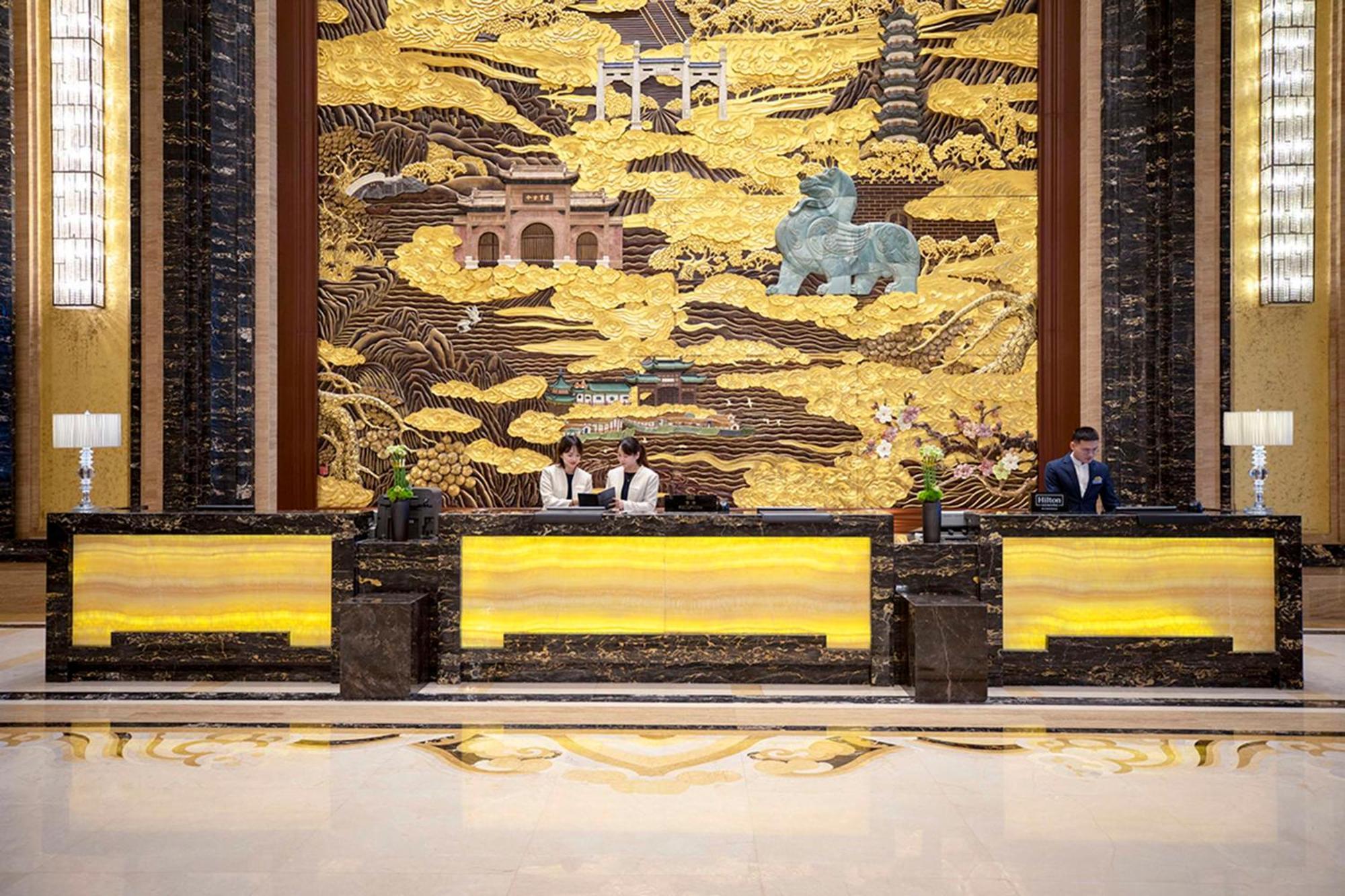 Hilton Nanjing Hotell Nanjing  Eksteriør bilde